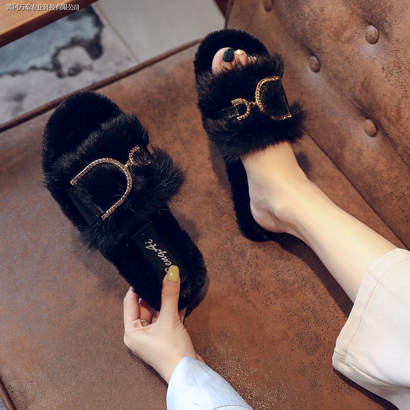 Dép Bông Đi Trong Nhà Mùa Thu Đông Phong Cách Mới Cho Nữ 2021