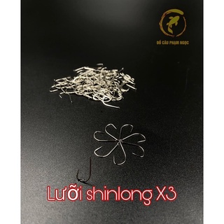 Lưỡi không ngạnh shinlong, lưỡi câu đài - đồ câu phạm ngọc