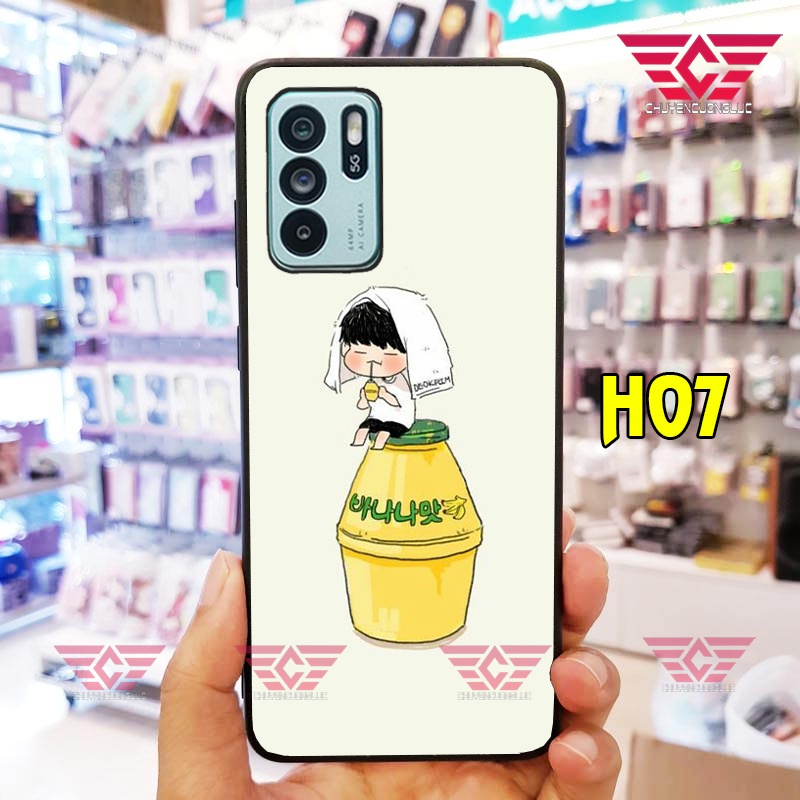 Ốp lưng OPPO RENO 5/ RENO 4/ RENO 3 TRÀ SỮA SIÊU CUTE