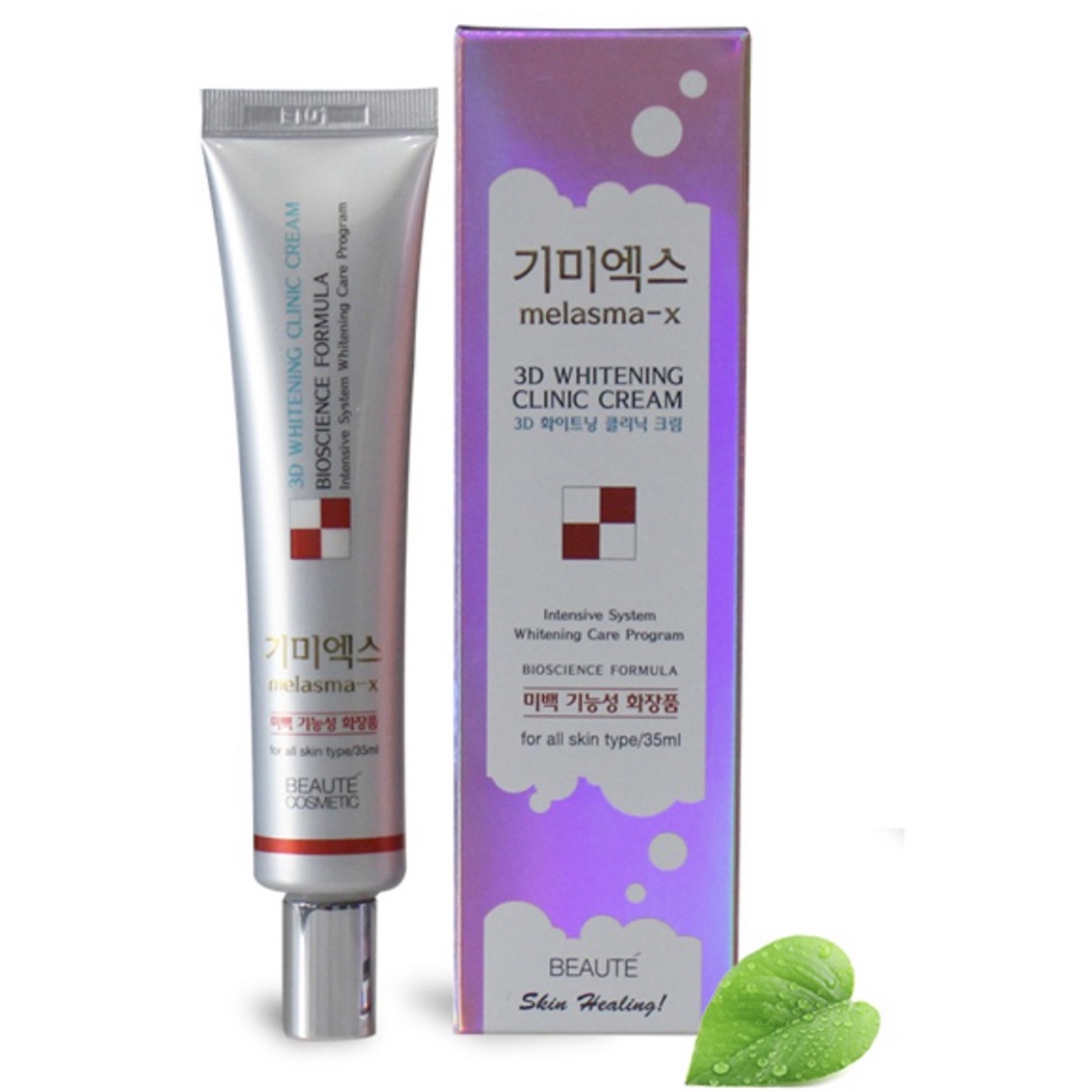 Kem dưỡng trắng giúp ngừa Nám,Tàn Nhang Melasma-X 3D Whitening Clinic Cream