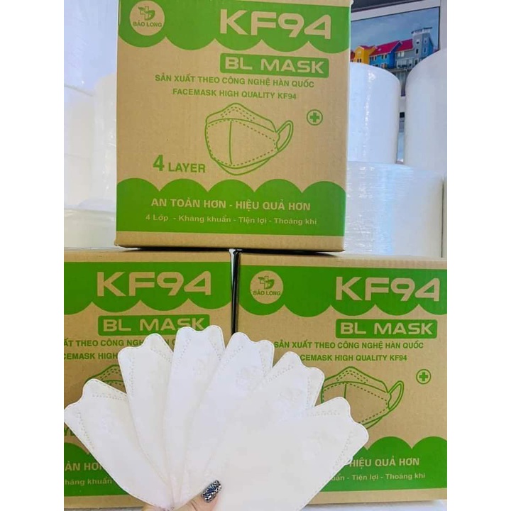 Khẩu Trang 4D KF94 BL 1 thùng 300 cái