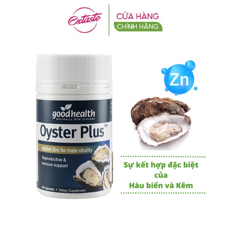 Viên uống Oyster Plus Goodhealth tăng cường năng sinh lý nam giới