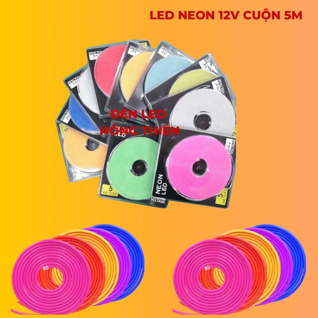 LED NEON 12V CUỘN 5M SIÊU RẺ