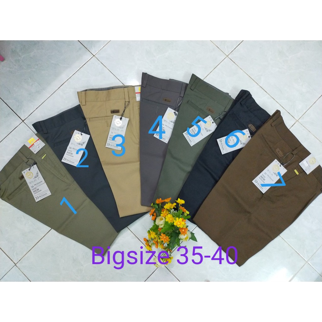 Quần kaki trung niên bigssize 35-40