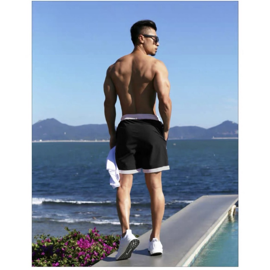 Quần Short thun SIXPACK CVC - Giá sỉ Unisex