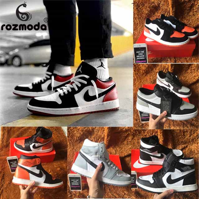 Giày Jordan hot trend Dior sneaker nam cổ cao cổ thấp size 40-43