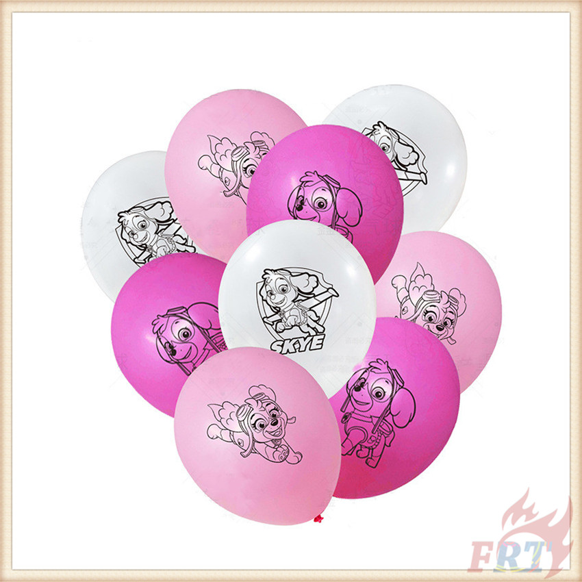 ♦ Party Decoration - Balloons ♦ 1Pc 12inch PAW Patrol Series 02 Skye Latex Balloons Girl Birthday Party Decoration Happy Birthday Party Supplies