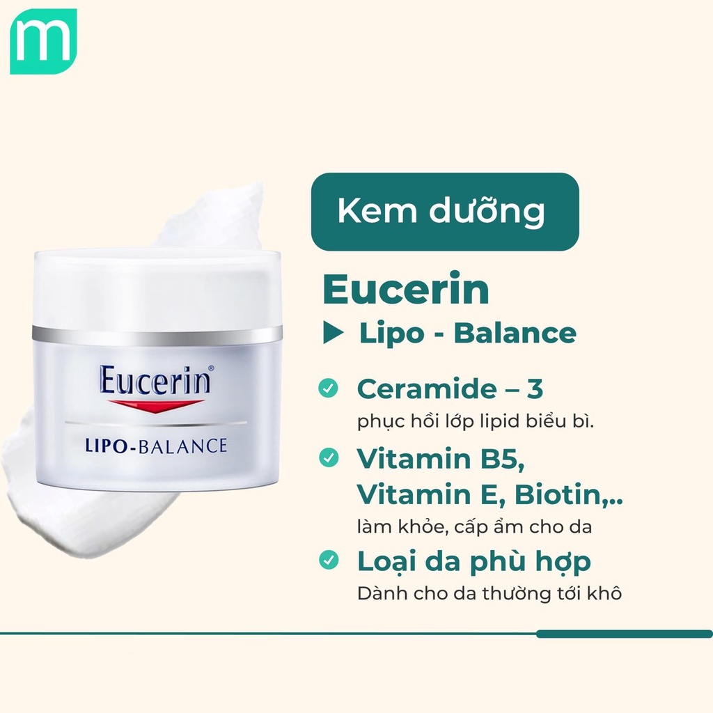 Kem Dưỡng Eucerin Lipo Balance 50ml