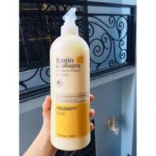 Cặp Dầu Gội Xả VÀNG BIOTIN & COLLAGEN Ngăn Ngừa Rụng Tóc