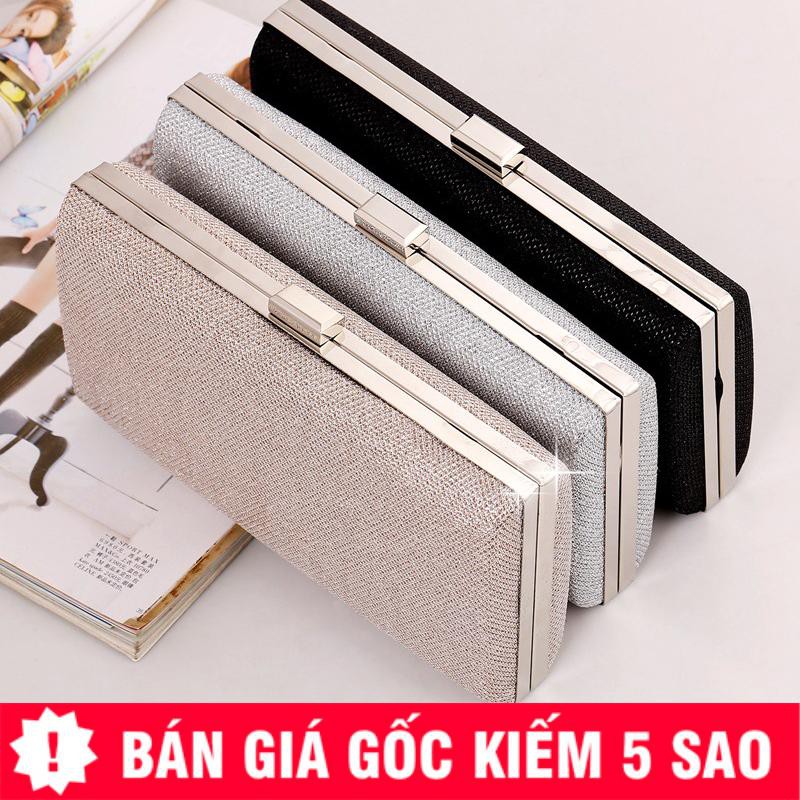 Ví Clutch Cầm Tay Ánh Kim Lấp Lánh Siêu Sang P870