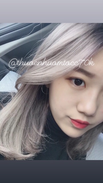 [ PHẢI TẨY] THUỐC NHUỘM XÁM KHÓI ( tặng găng tay+ trợ nhuộm) | BigBuy360 - bigbuy360.vn