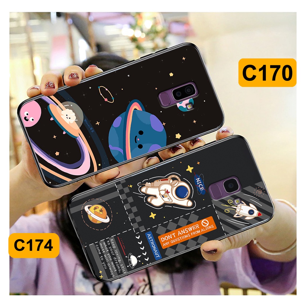 Ốp Samsung J6 2018 / J6 Plus / J6+ / J8 in hình astronaut, phi hành gia vũ trụ hottrend, độc đáo, cá tính.