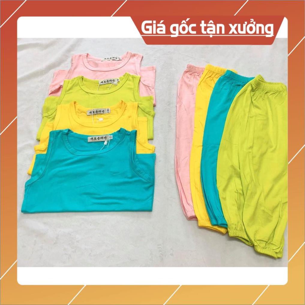 Đồ Bộ Bé Trai, Bé Gái Minky Mom Chất Thun Lạnh, Đồ Bộ Cho Bé Mặc Nhà Cộc Tay Mùa Hè MKM21-01