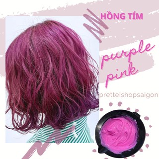 [kèm Trợ Nhuộm+Ủ tóc] Kem Nhuộm Tóc Màu HỒNG TÍM