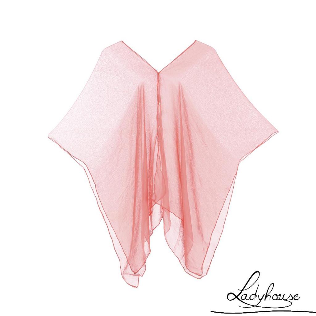 Khăn Choàng Đi Biển Vải Chiffon Màu Trơn Đơn Giản Đa Năng Cho Nữ