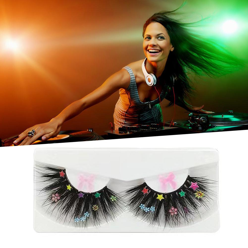 1 cặp lông mi giả sợi hóa học 3D nhiều màu Z7R2 T8R8
 | BigBuy360 - bigbuy360.vn