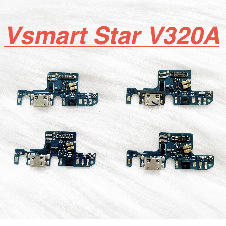 ✅ Cụm Mạch Sạc Vsmart Star V320A Kèm Micro Charger Port USB Bo Main Mainboard Chân Sạc Linh Kiện Thay Thế