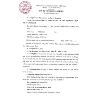 Ngũ cốc CALBEE Nhật Bản