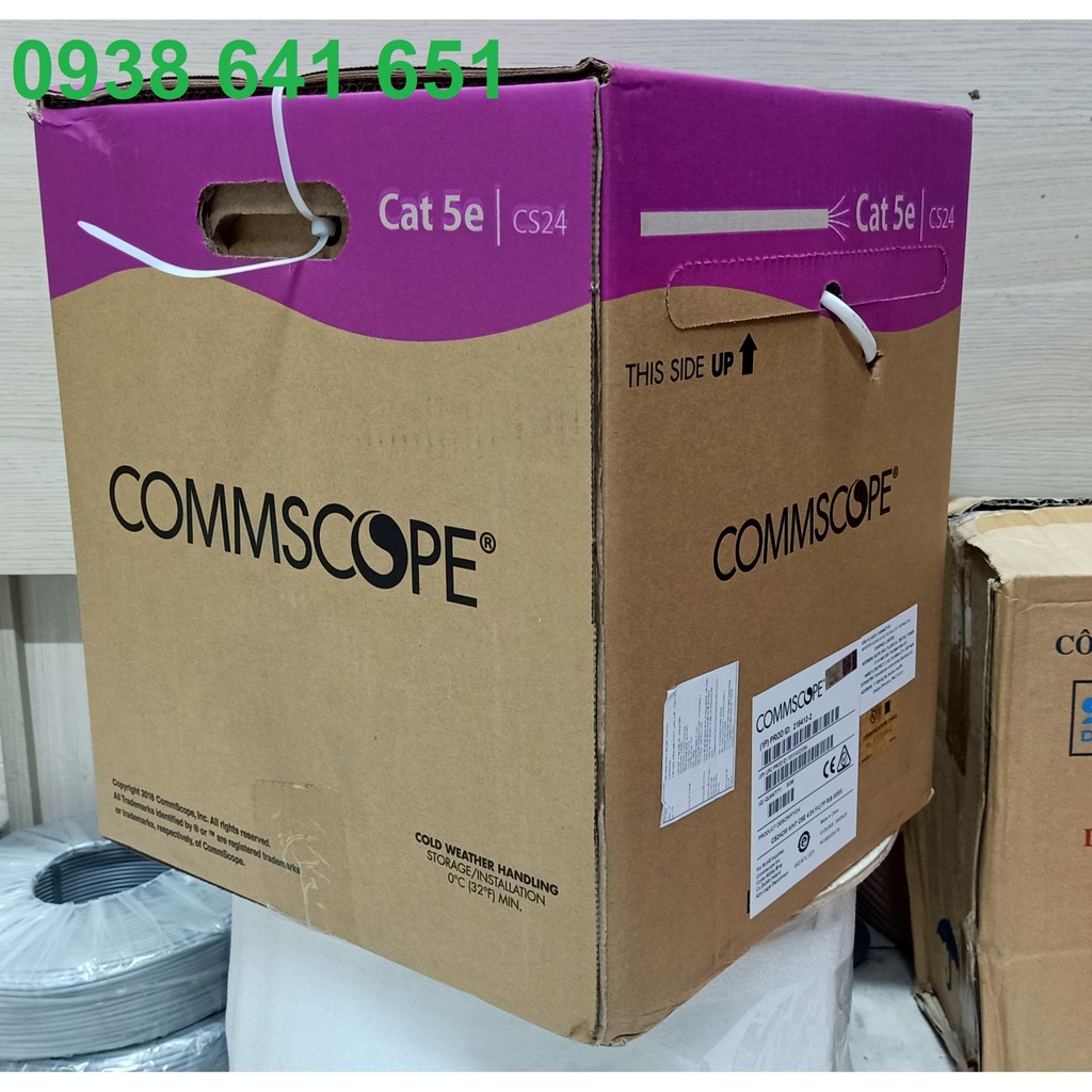 Cáp mạng Cat5e FTP chính hãng AMP/CommScope 219413-2