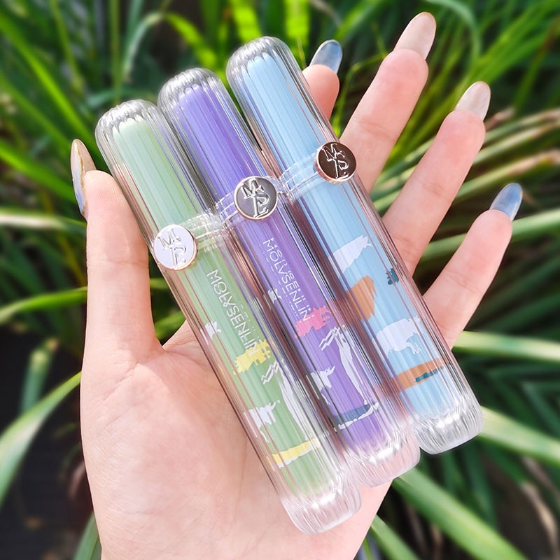 [Hàng mới về] Mascara Đầu Cọ Mịn Kháng Nước Chuốt Mi Cong Dày Lâu Trôi Không Bị Lem | BigBuy360 - bigbuy360.vn
