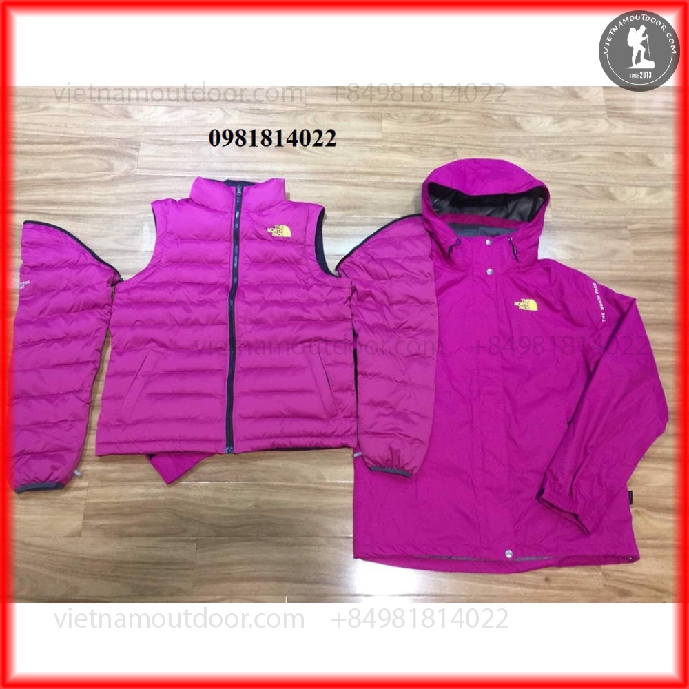 Áo khoác THE NORTH FACE nữ lông vũ (5 lớp ) [HÀNG XUẤT DƯ ] - lông vũ nên cực ấm