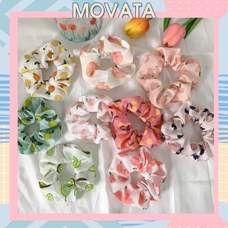 Dây buộc tóc, cột tóc scrunchies hoa quả SC13