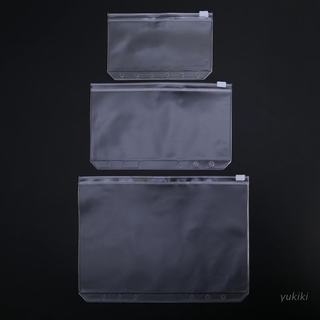 Sổ Ghi Chép Nhựa Pvc Trong Suốt Có Khóa Kéo