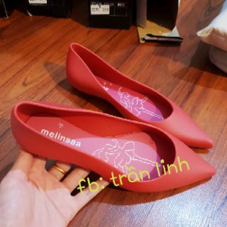 Giày nhựa melinsaa 5 màu qc