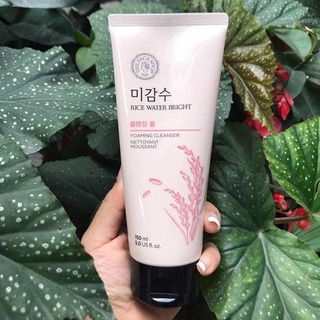 [ Chính hãng] Sửa Rửa Mặt Gạo 150ml - Rice Water Bright Cleansing Foam The face shop
