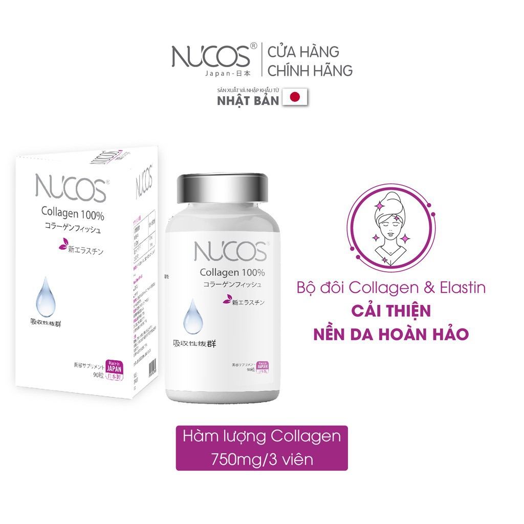 NUCOS 100% COLLAGEN - GIÚP DA SĂN - NGĂN CHẢY XỆ | BigBuy360 - bigbuy360.vn
