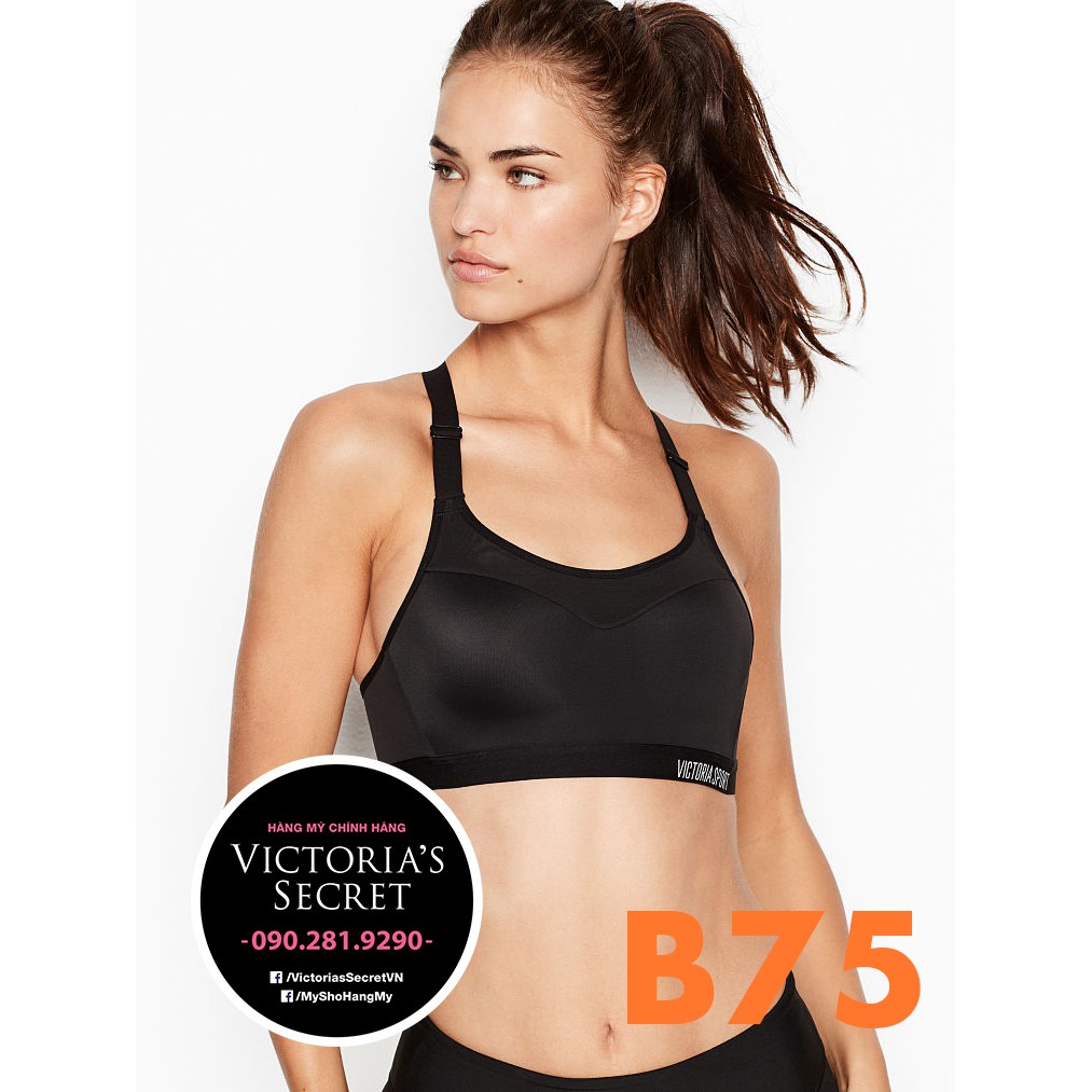 (Bill USA) B75 - Áo tập đen L.htwe.ht (124) có mút dòng Max Sport, L.htwe.ht Black - Victoria's Secr