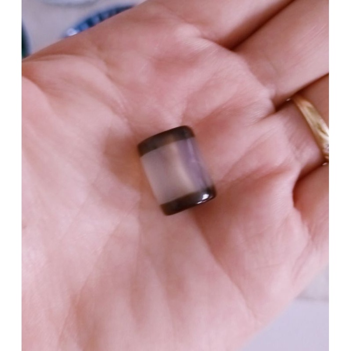 Hạt đá lu thống thanh tẩy bài tarot, làm handmade, xỏ DIY, bể cá  sưu tầm