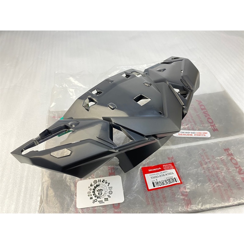 Ốp đầu VARIO, CLICK 2015 2017 chính hãng Honda, Ốp tay lái Bàn thờ 5320DK59A10ZA / 53205-K60-T00ZA