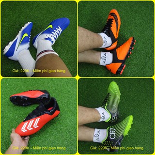 Giày đá bóng đinh cao sân cỏ tự nhiên TMER CR7 - Giày đá bóng - Đinh FG