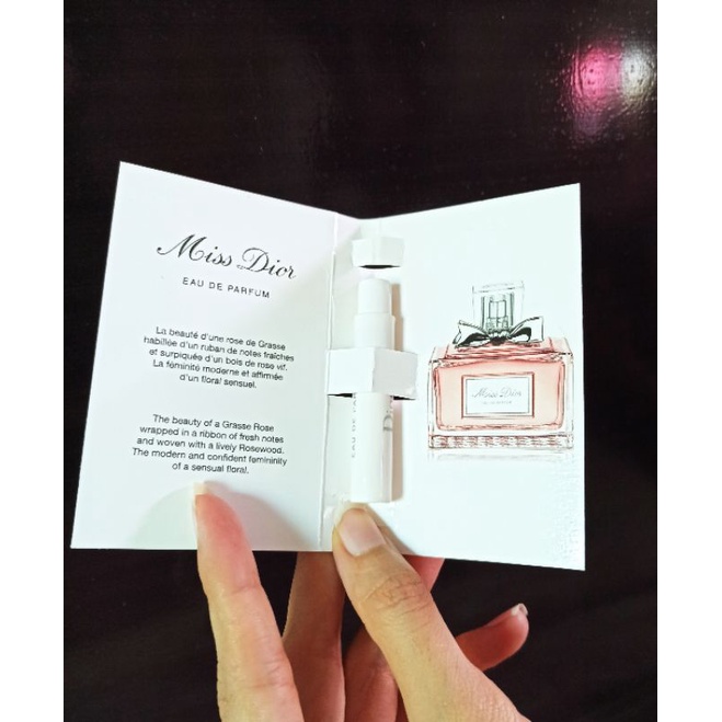 Vial nước hoa Miss Dior EDP