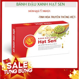 BÁNH ĐẬU XANH HẠT SEN - Hương vị thơm ngon HÀNG CHÍNH HÃNG