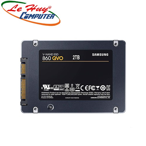 Ổ cứng SSD Samsung 860 Qvo 2TB 2.5&quot; SATA (MZ-76Q2T0BW) Nhập khẩu