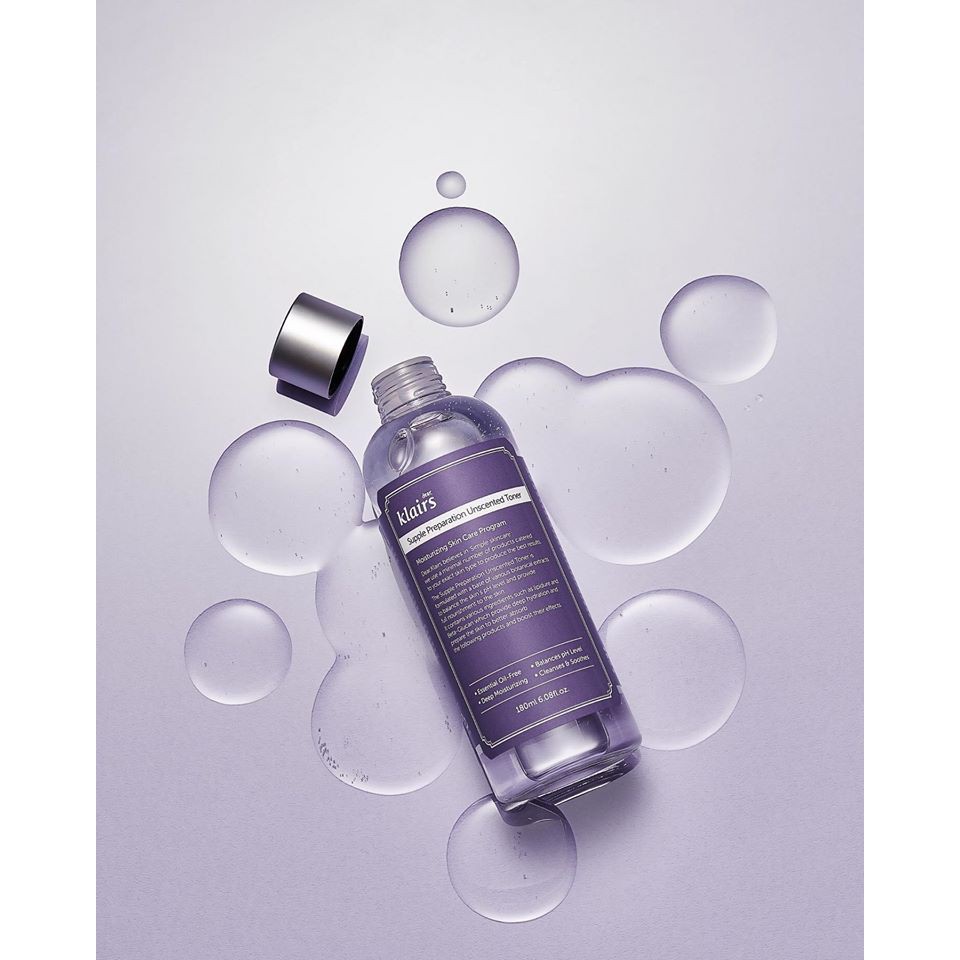 Nước Hoa Hồng Không Mùi Klairs Supple Preparation Unscented Toner [ Mẫu Mới ] | BigBuy360 - bigbuy360.vn