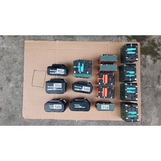 Khối pin makita dùng thay thế cho máy makita 18v , 88v 98v 118v 198v , khối 4 cell hightstar , eve 2000mah xả cao 20a