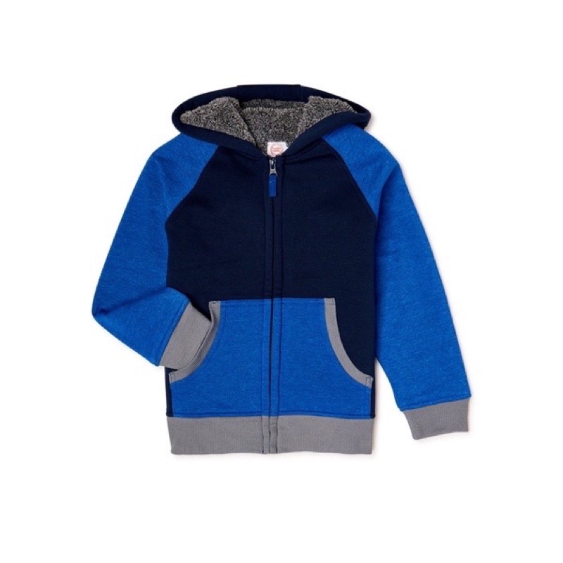 Áo khoác nỉ hoodie lót lông cừu siêu mềm ấm xuất dư xịn size đại