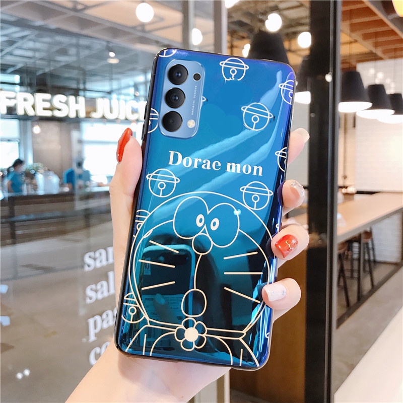 Ốp Điện Thoại Silicon Mềm Hình Doraemon Cho Samsung A13 A23 A33 A53 A73 5G A54 A34 A14 LTE 4G 5G
