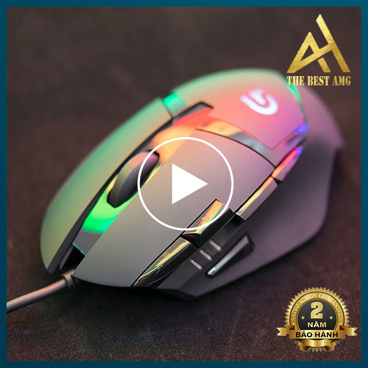 Chuột Máy Tính Có Dây Gaming LED RGB LOGITECH G402 Thế Hệ Mới Độ Chính Xác Cao Tốc Độ 4000 DPI