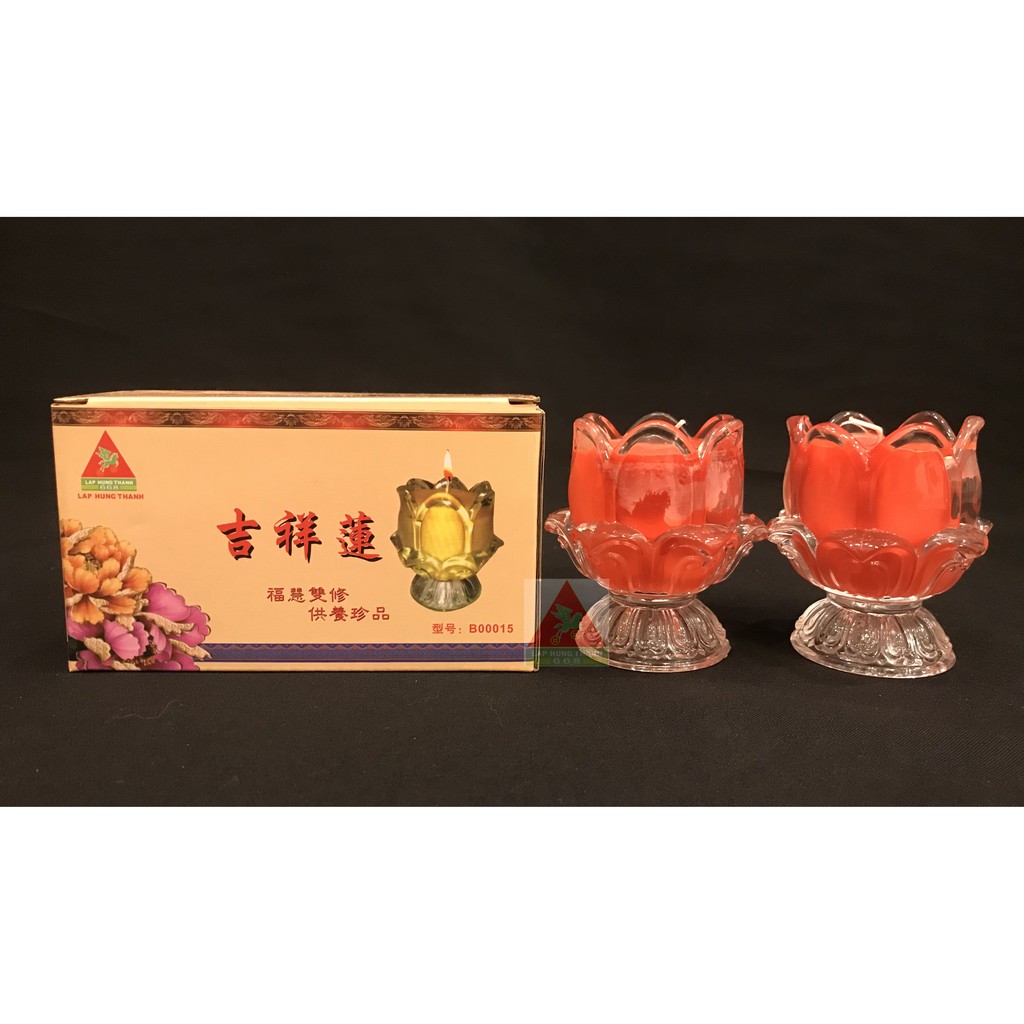 Nến Sáp Bơ Hoa Sen Cát Tường