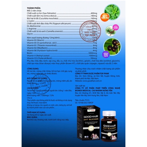 GOOD HAIR - DHT BLOCKER