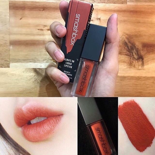 [Bu123] Son kem Smashbox Outloud màu Deep Orange