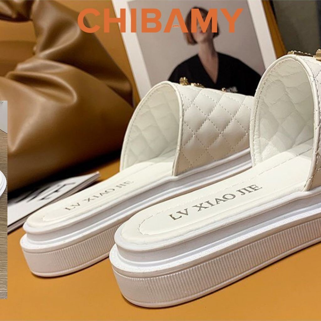 Dép quai ngang nữ YS siêu nhẹ cao 3cm