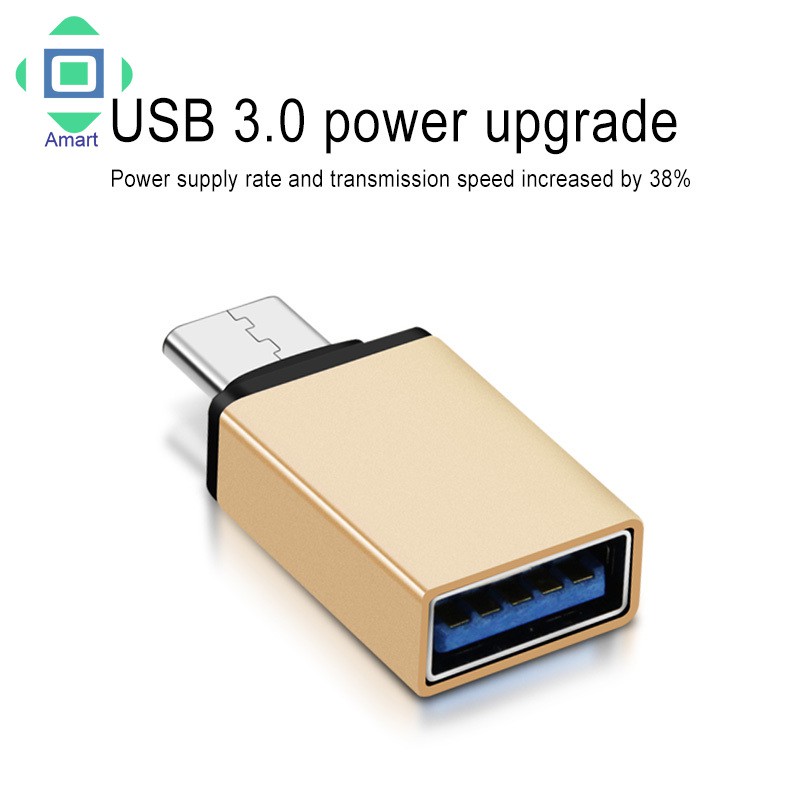 Đầu chuyển đổi Type-C sang USB 3.0 OTG cho Samsung Huawei P20