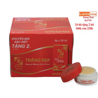 KEM DƯỠNG TRẮNG DA ZALE ĐỎ NHÂN SÂM
