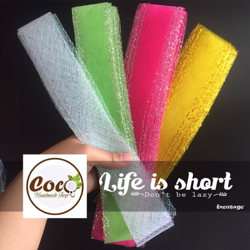 Cuộn Ruy Băng Lưới 4,5cm