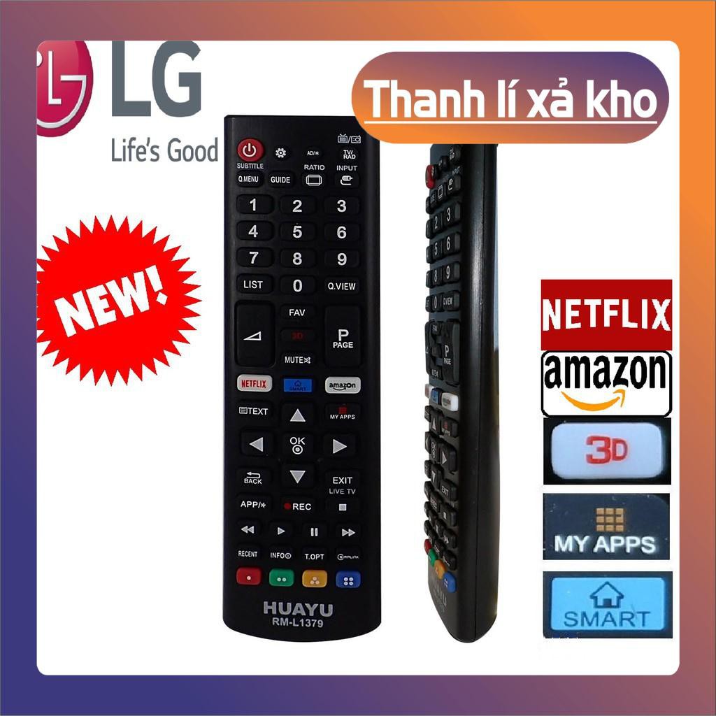free ship Remote điều khiển TV SMART LG RM L1379 đa năng cho tất cả Remote TV SMART LG